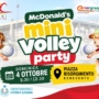 Domenica a Piazza Risorgimento è festa con il Minivolley Party